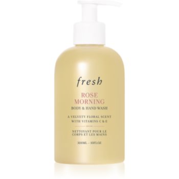 fresh Rose Morning Body & Hand Wash gel de duș de trandafir
